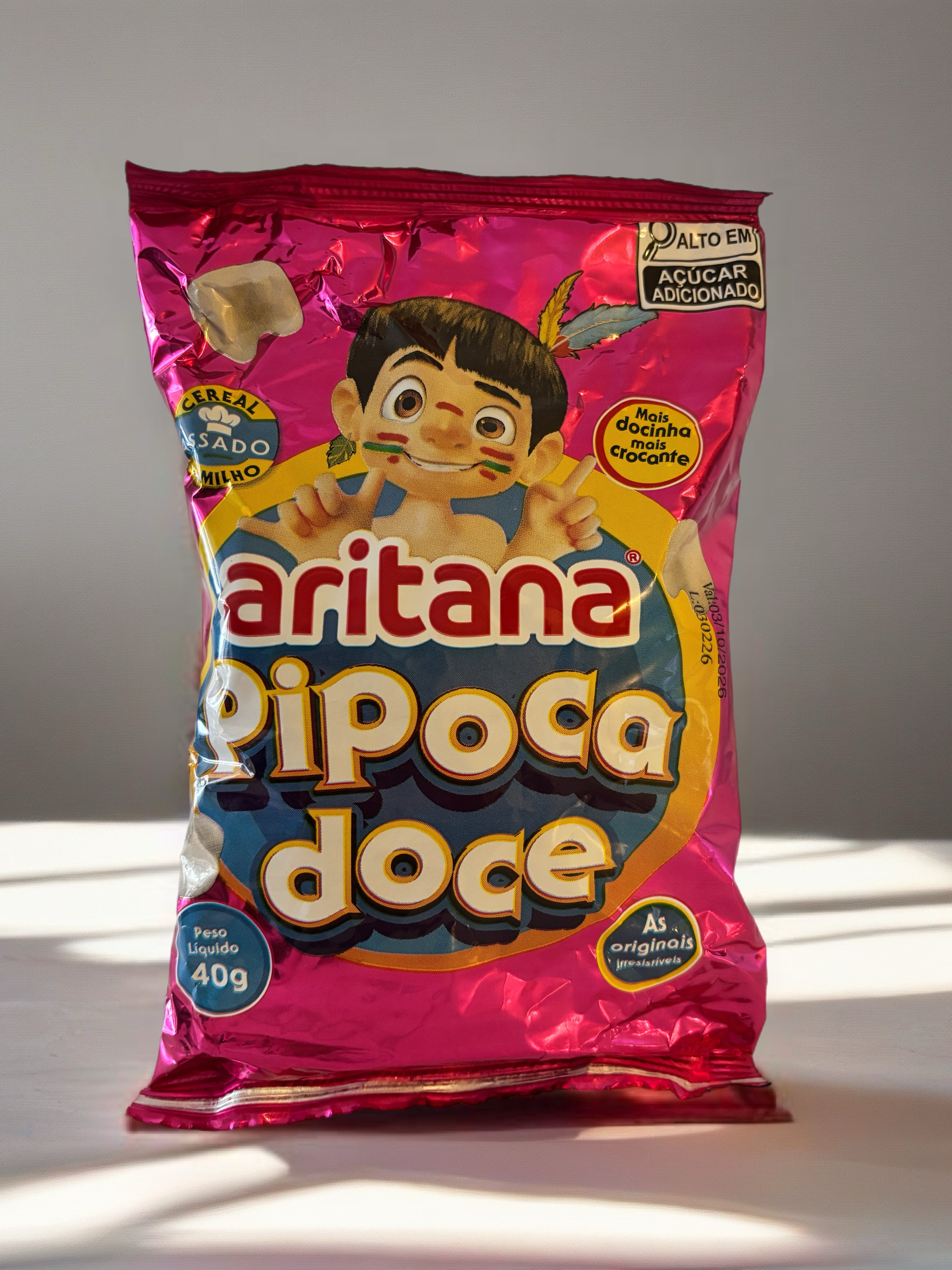 Pipoca Doce