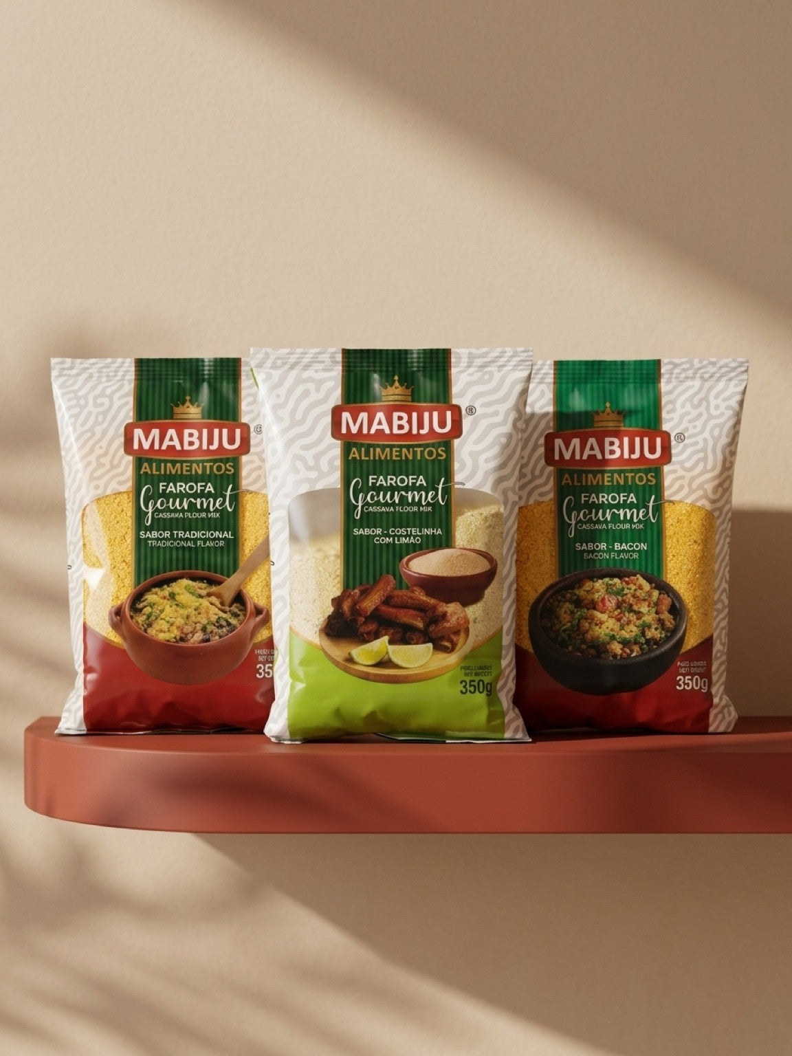 Farofas prontas Mabiju 350g