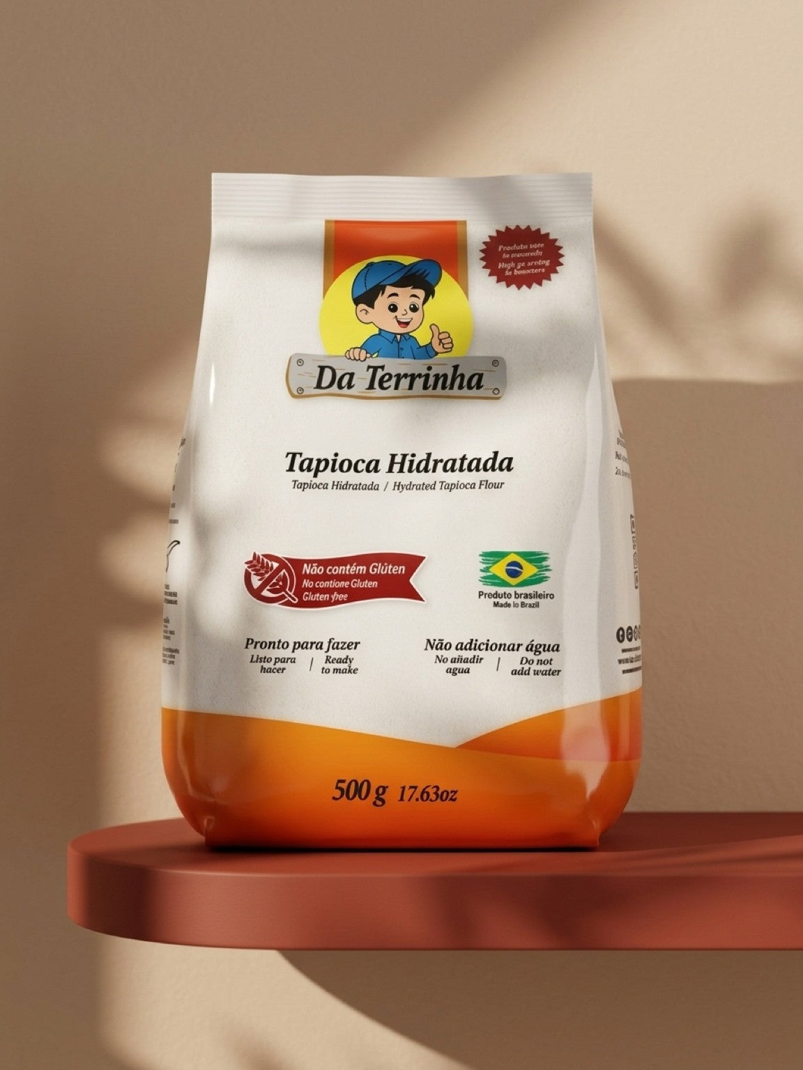 Da Terrinha Tapioka-Fertigteig 500g