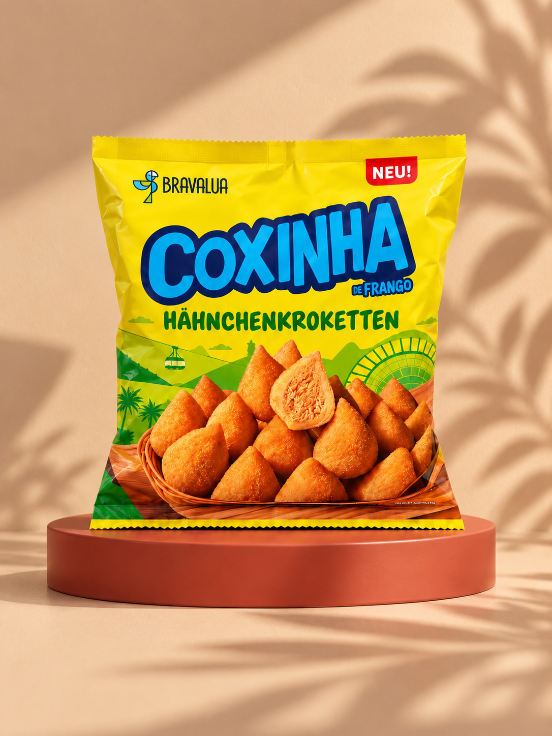 Coxinha / Hähnchenkroketten 500g   "BRAVALUA"
