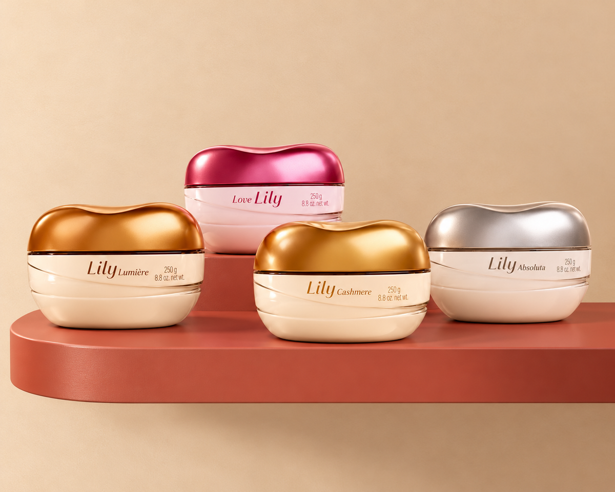 Creme corporal acetinado "LiLy - O Boticário"