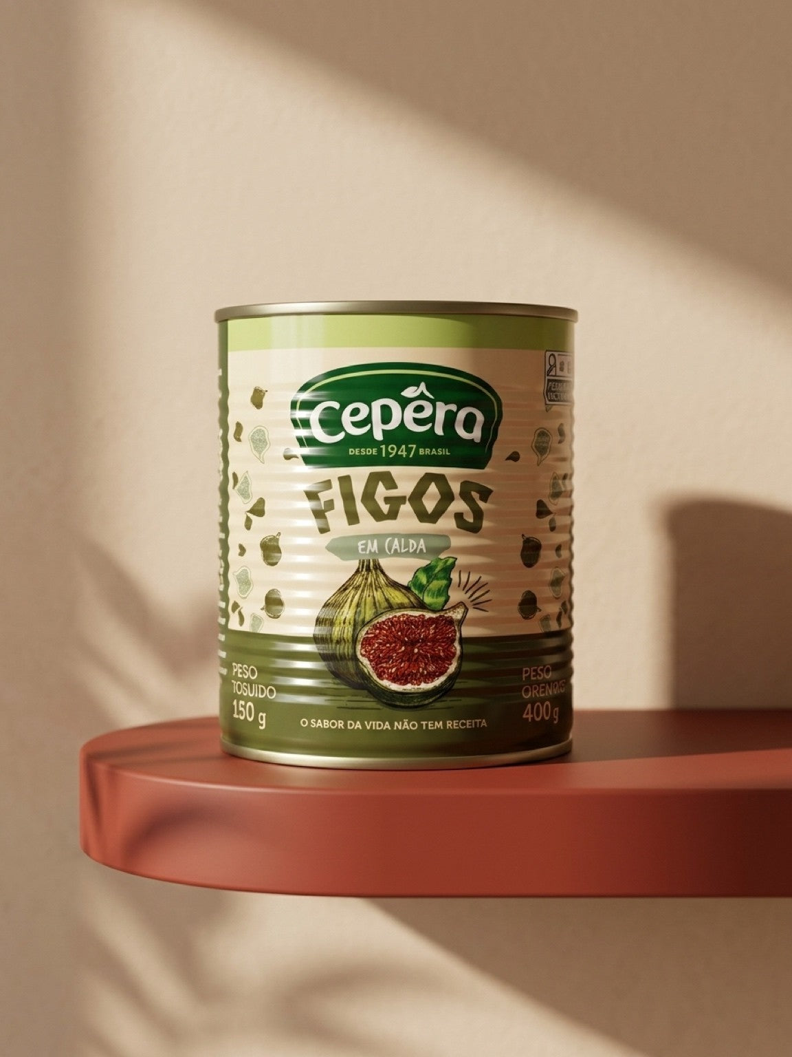 Figo em calda Cepêra 950g
