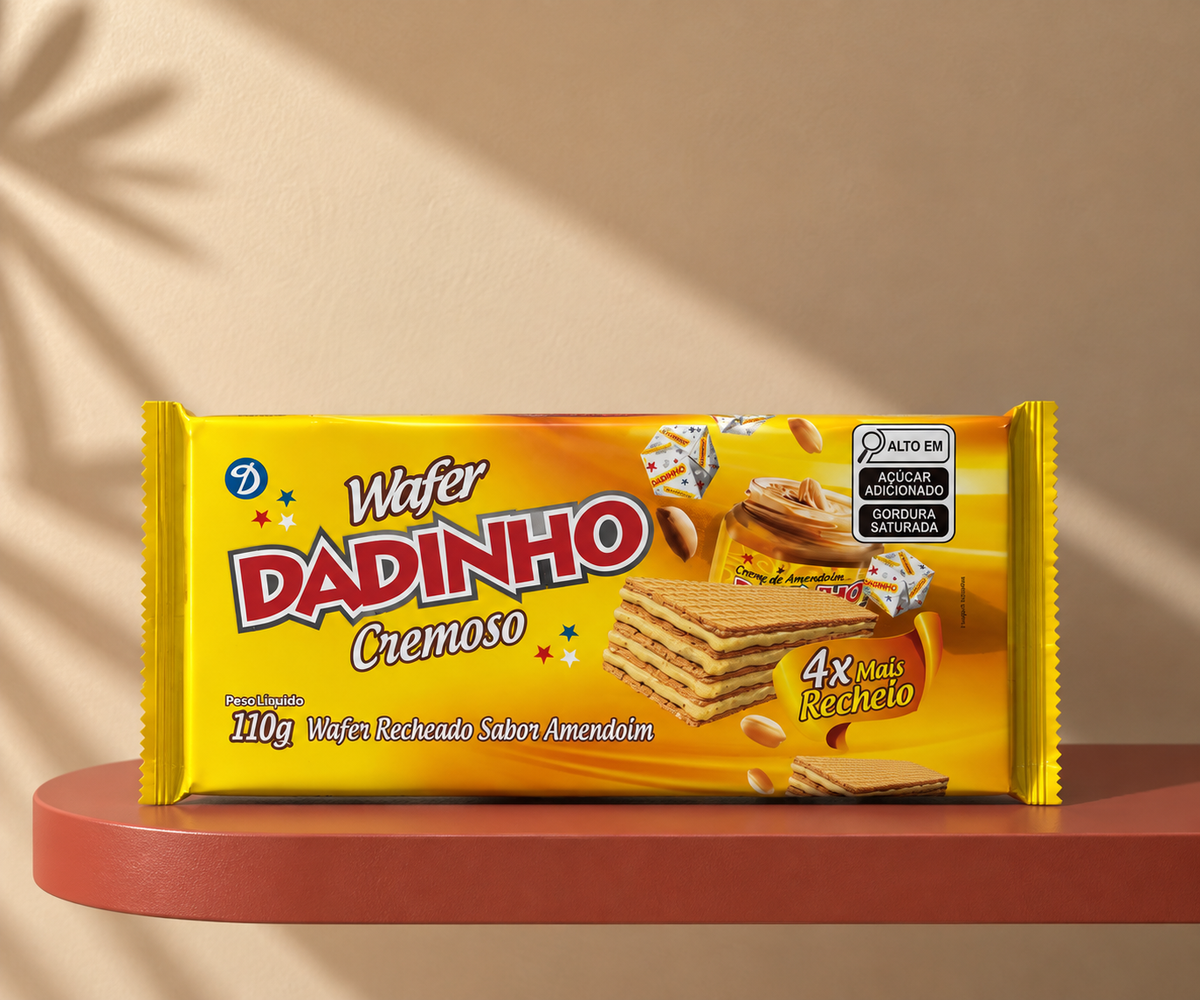 Biscoito Wafer Dadinho 110g